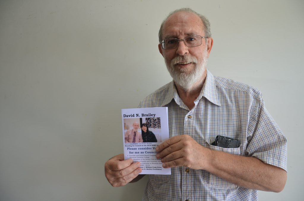 David Brailey's letter to the editor